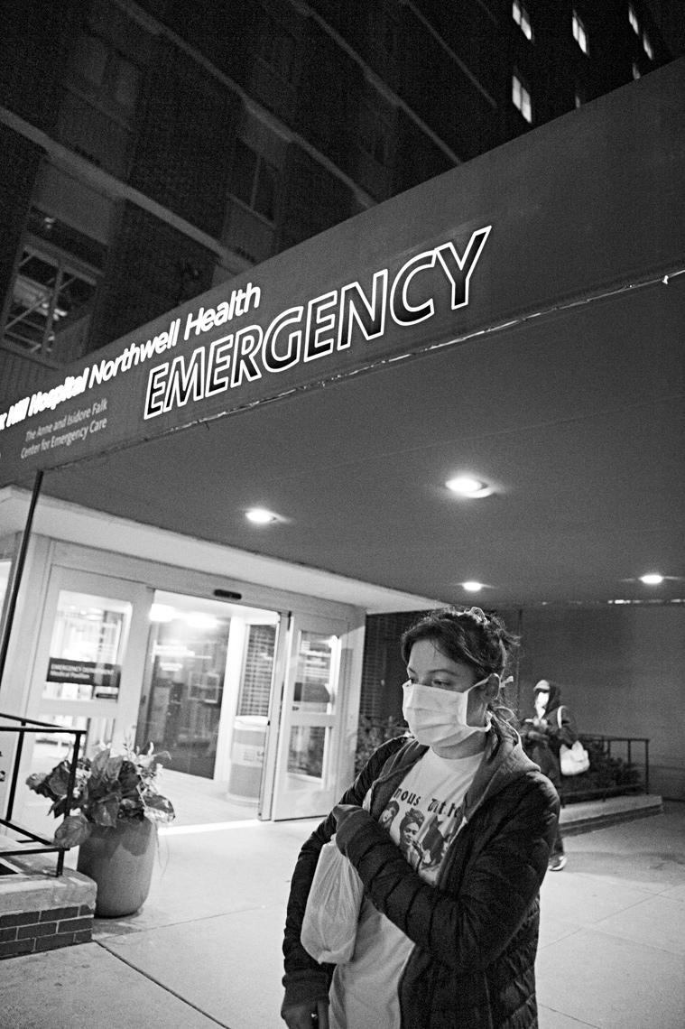 Nurse Cady After Her Shift, Covid-19, NYC, 2020